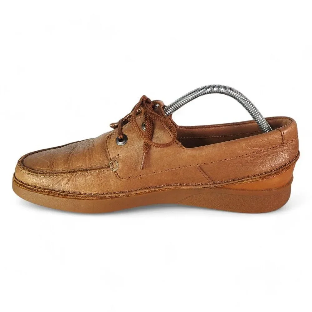 Clarks Oakland Sun Slip-on Moccasin Leather Loafers 261395547 Brown Men's 9.5M‎